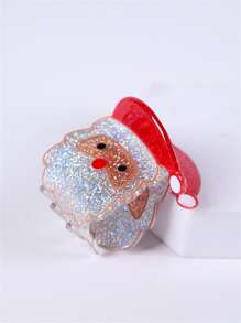 Santa Face Hair Clip