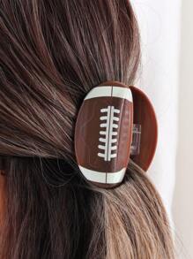 Football Hair Clip