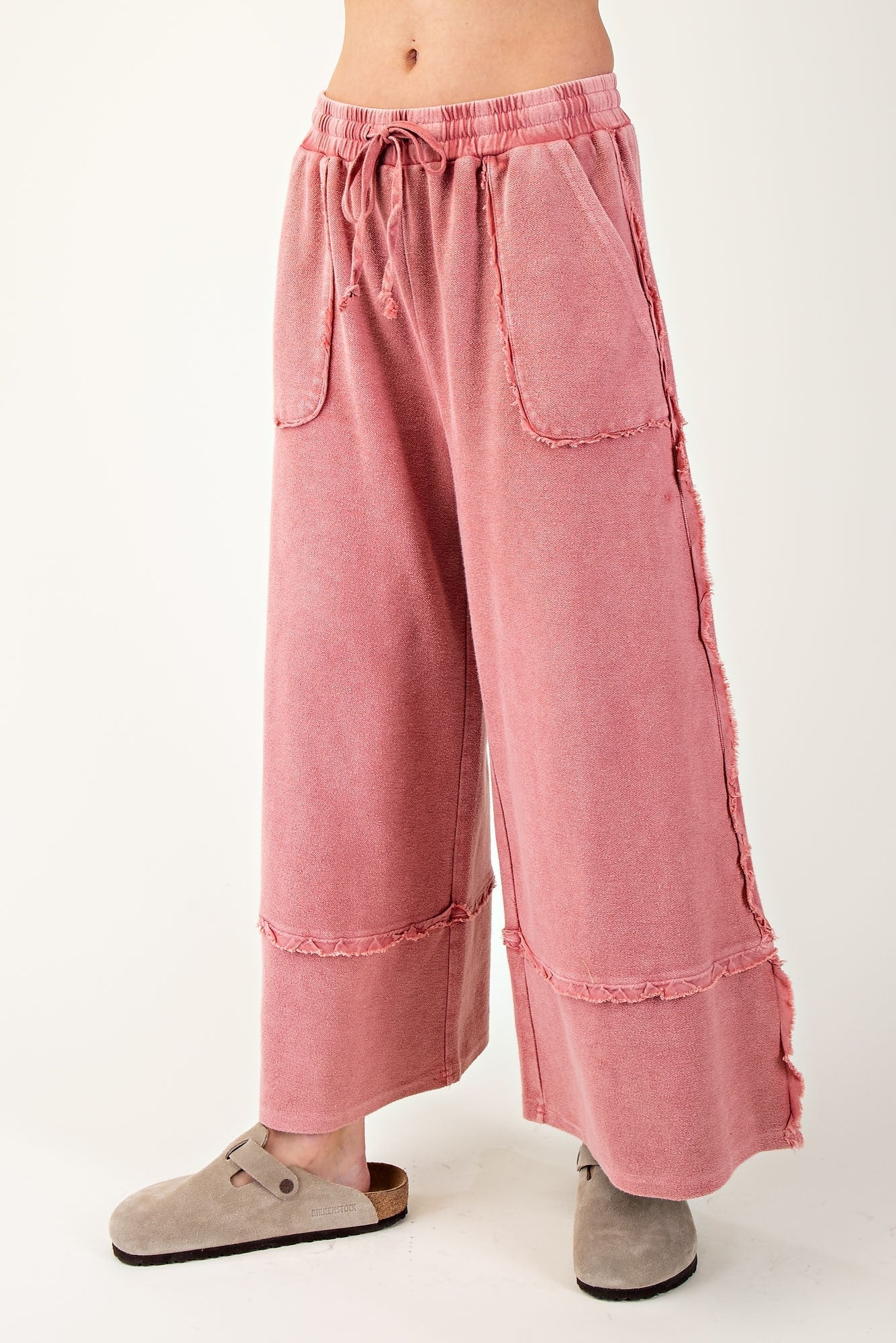 Take It Easy Pants Red