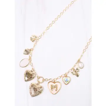 Bow Charm Necklace