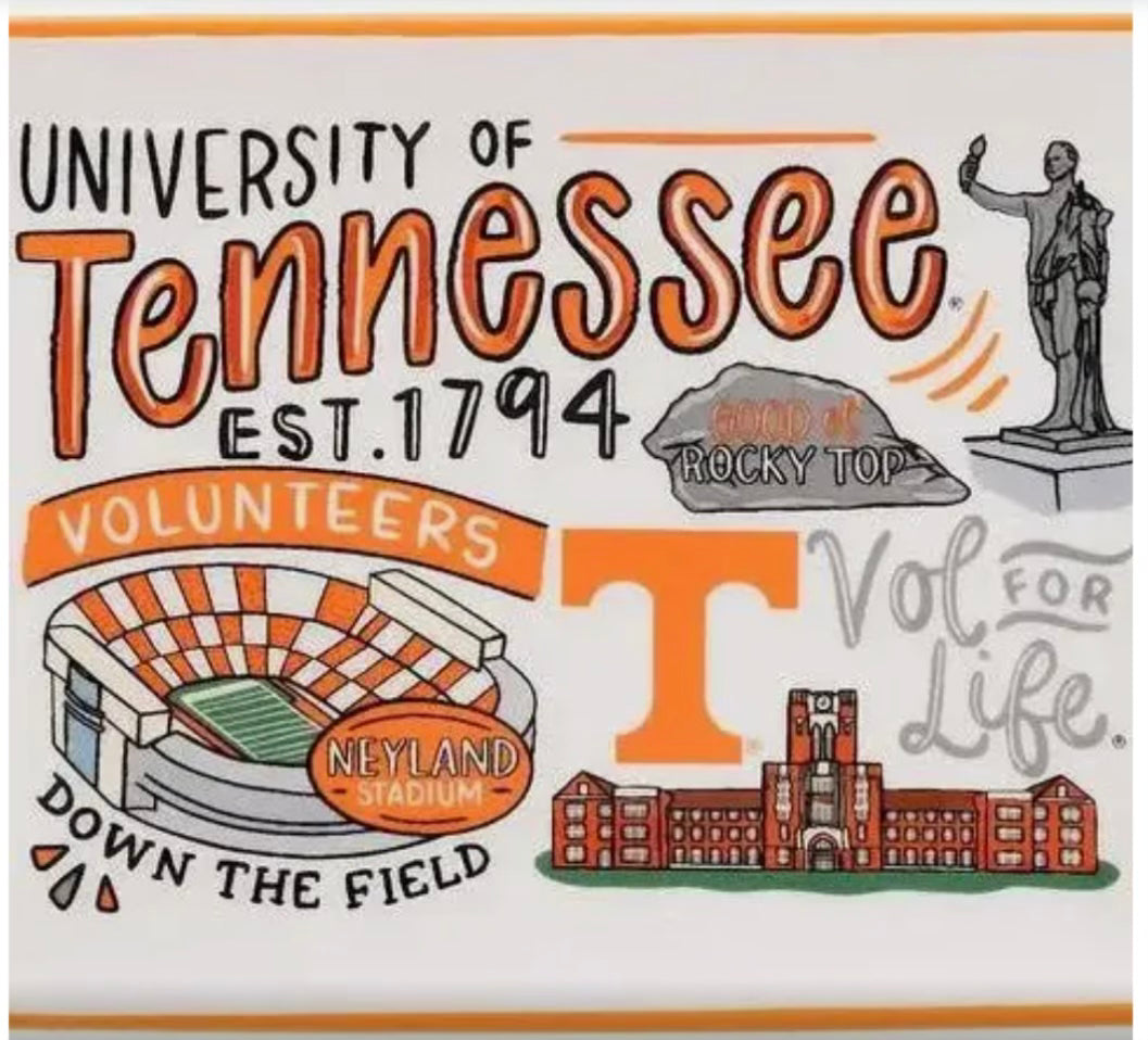 University of Tennessee Trinket Tray