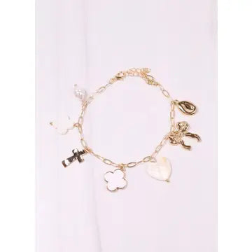 Bow Charm Bracelet