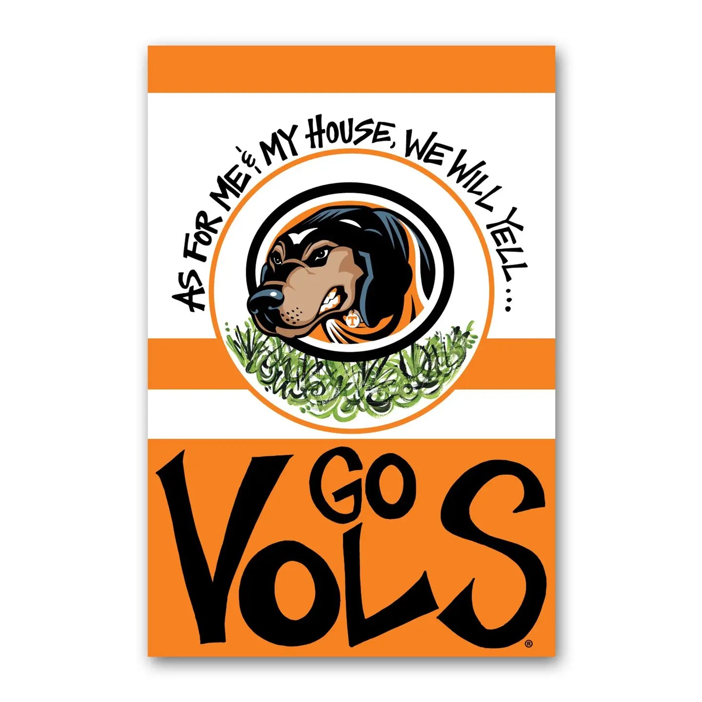 TN Vols Garden Flag