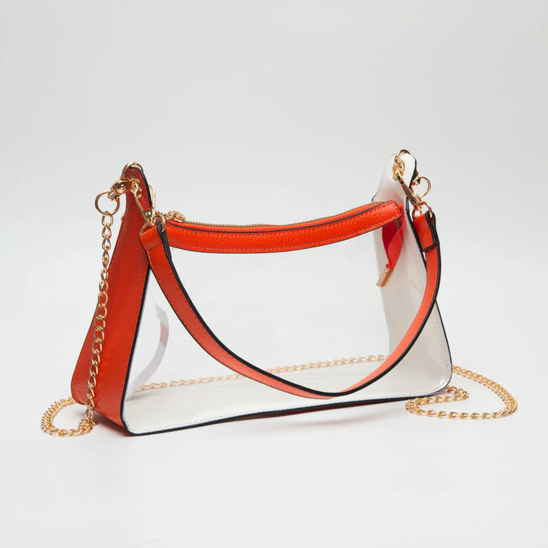 Clear Game Day Bag with Chain