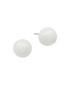 15mm White Shiny Studs