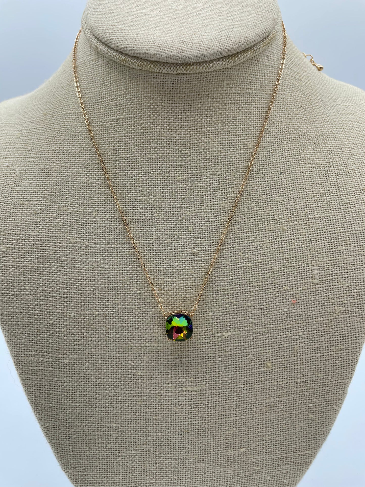 Multicolored Gemstone Necklace
