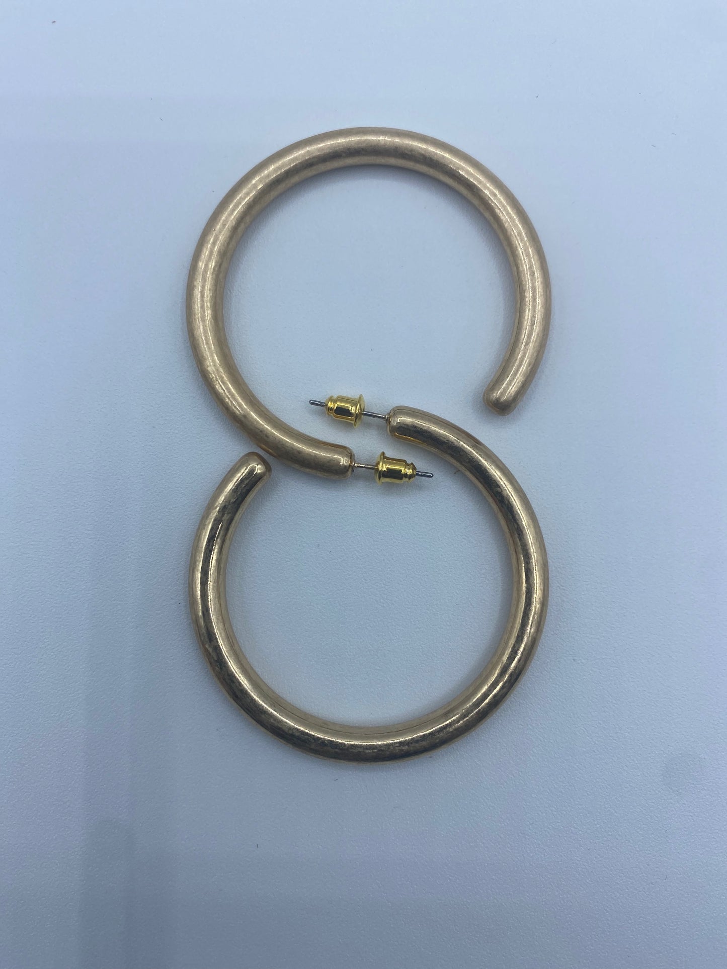 60mm Gold Hoop Earrings