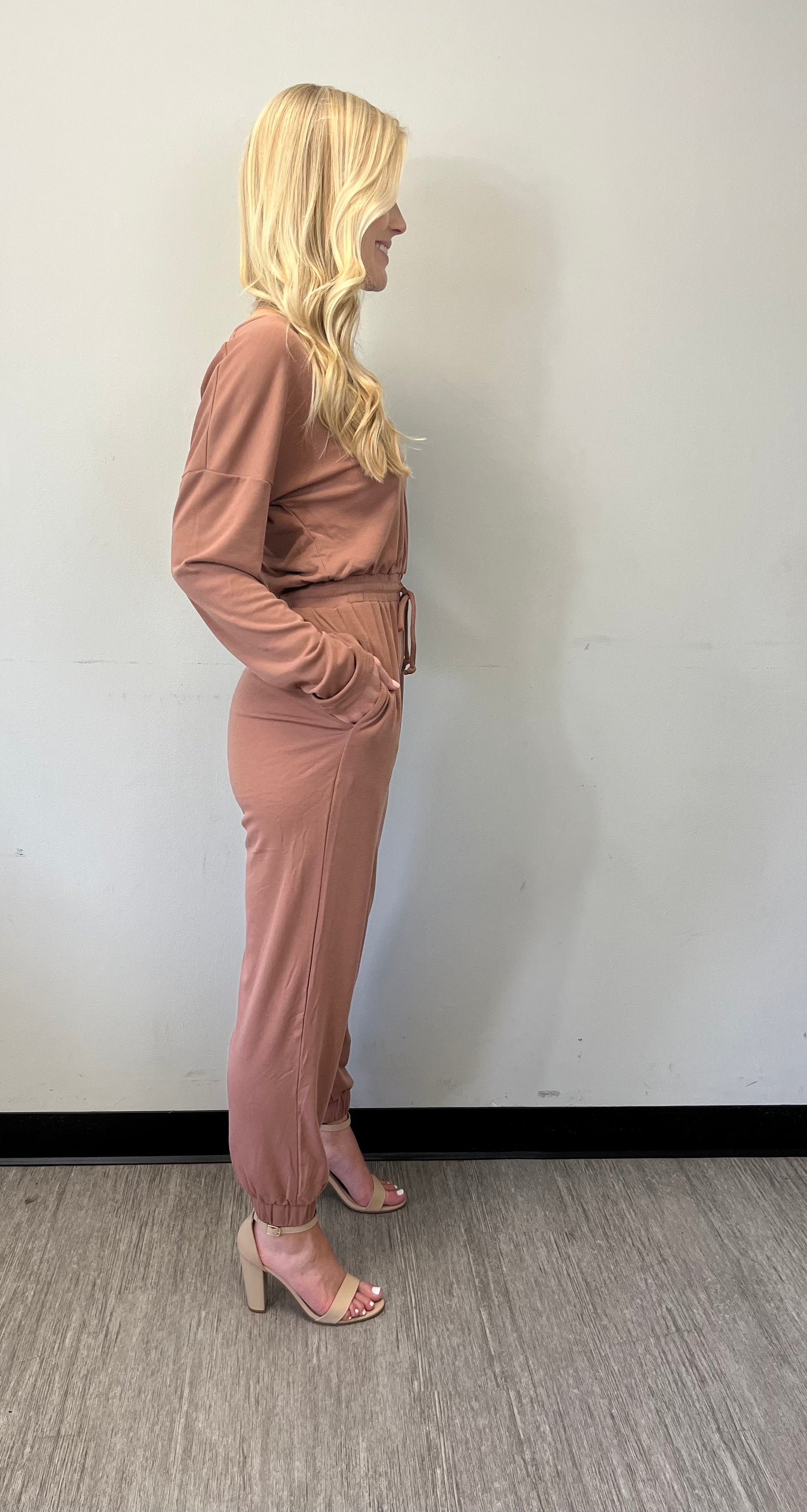 Taupe Jumpsuit