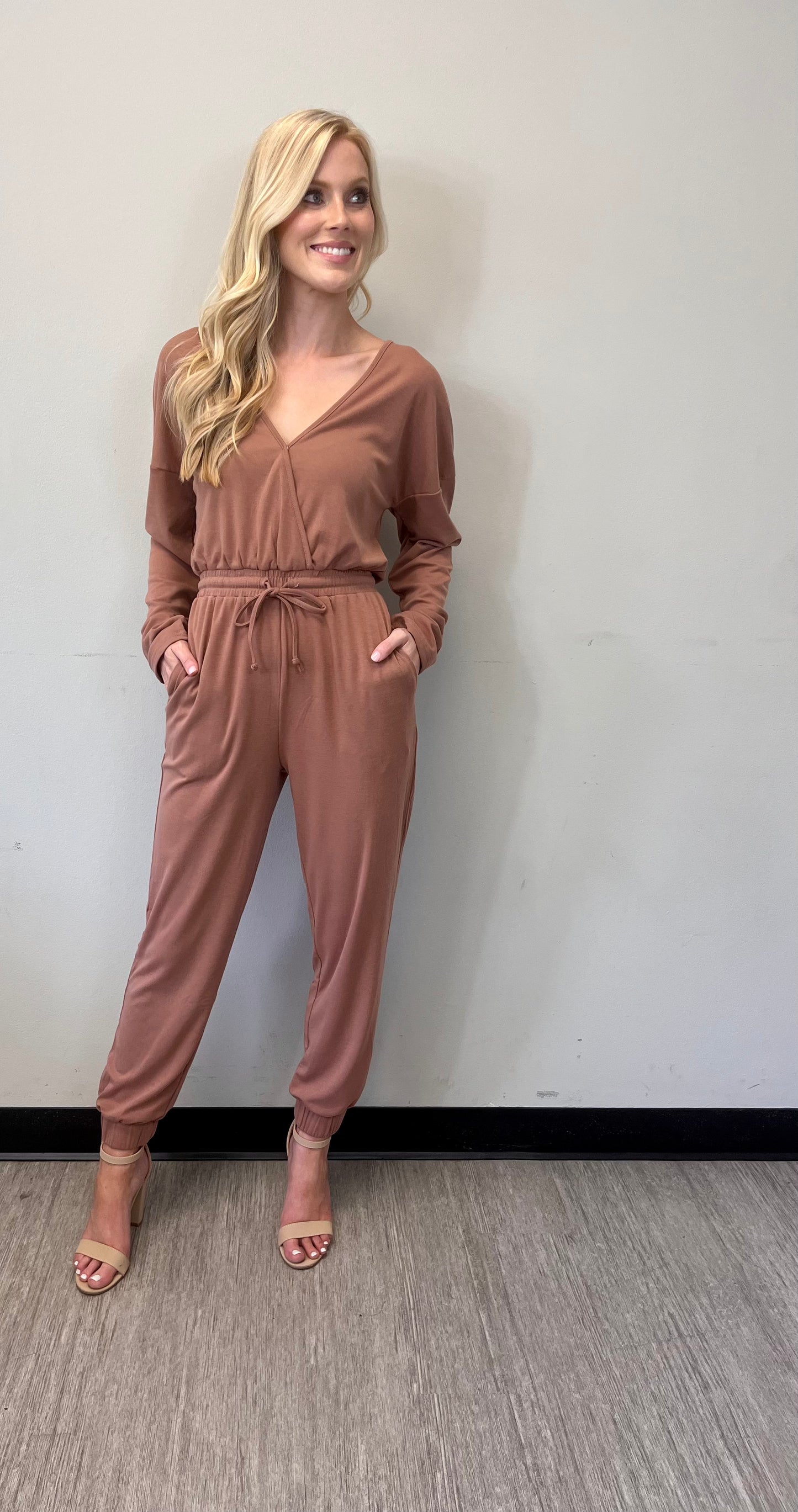 Taupe Jumpsuit