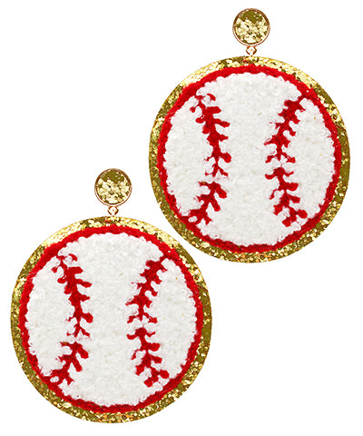 Baseball Sport Earrings