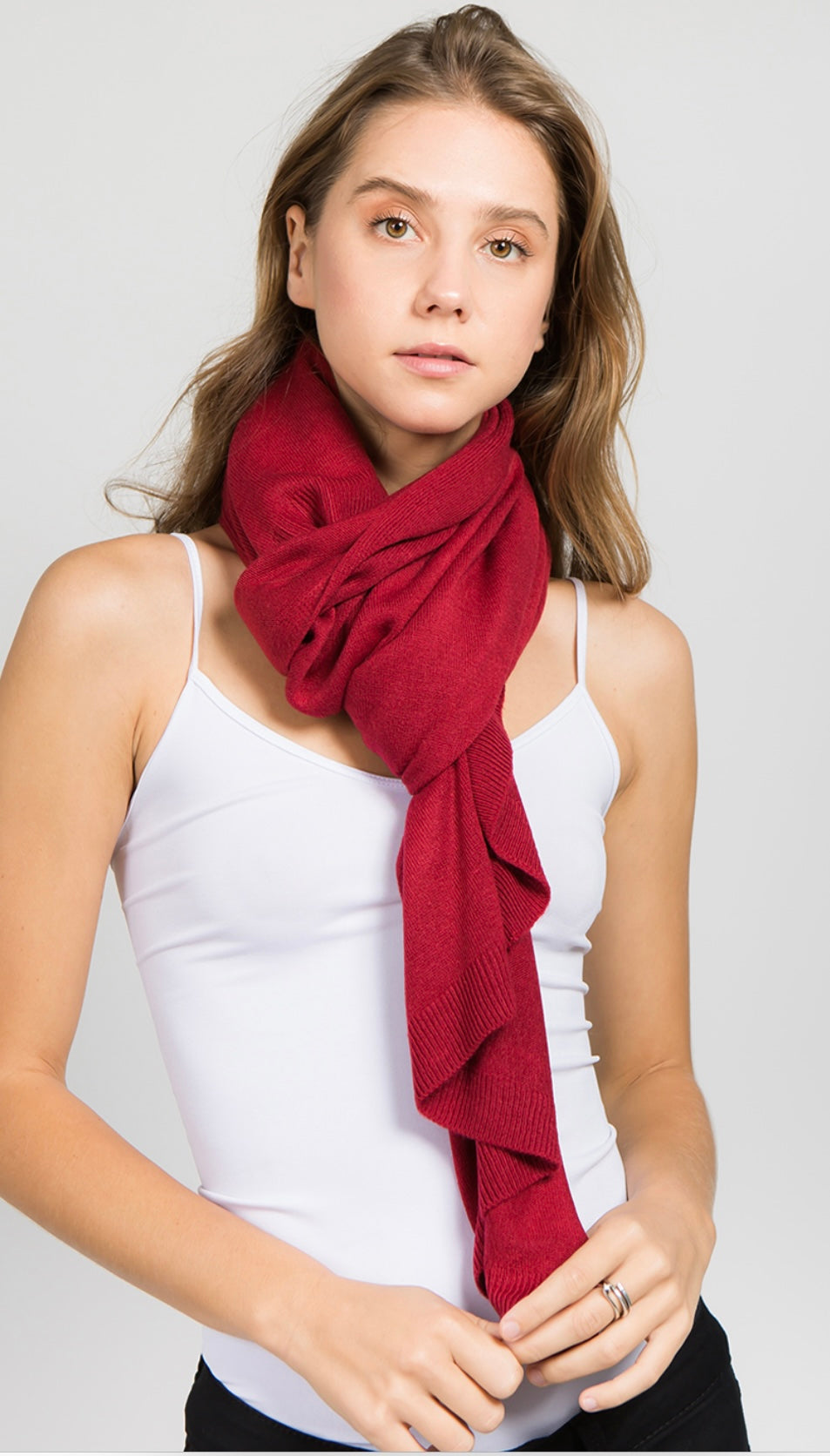 Cashmere Like Sweater Poncho