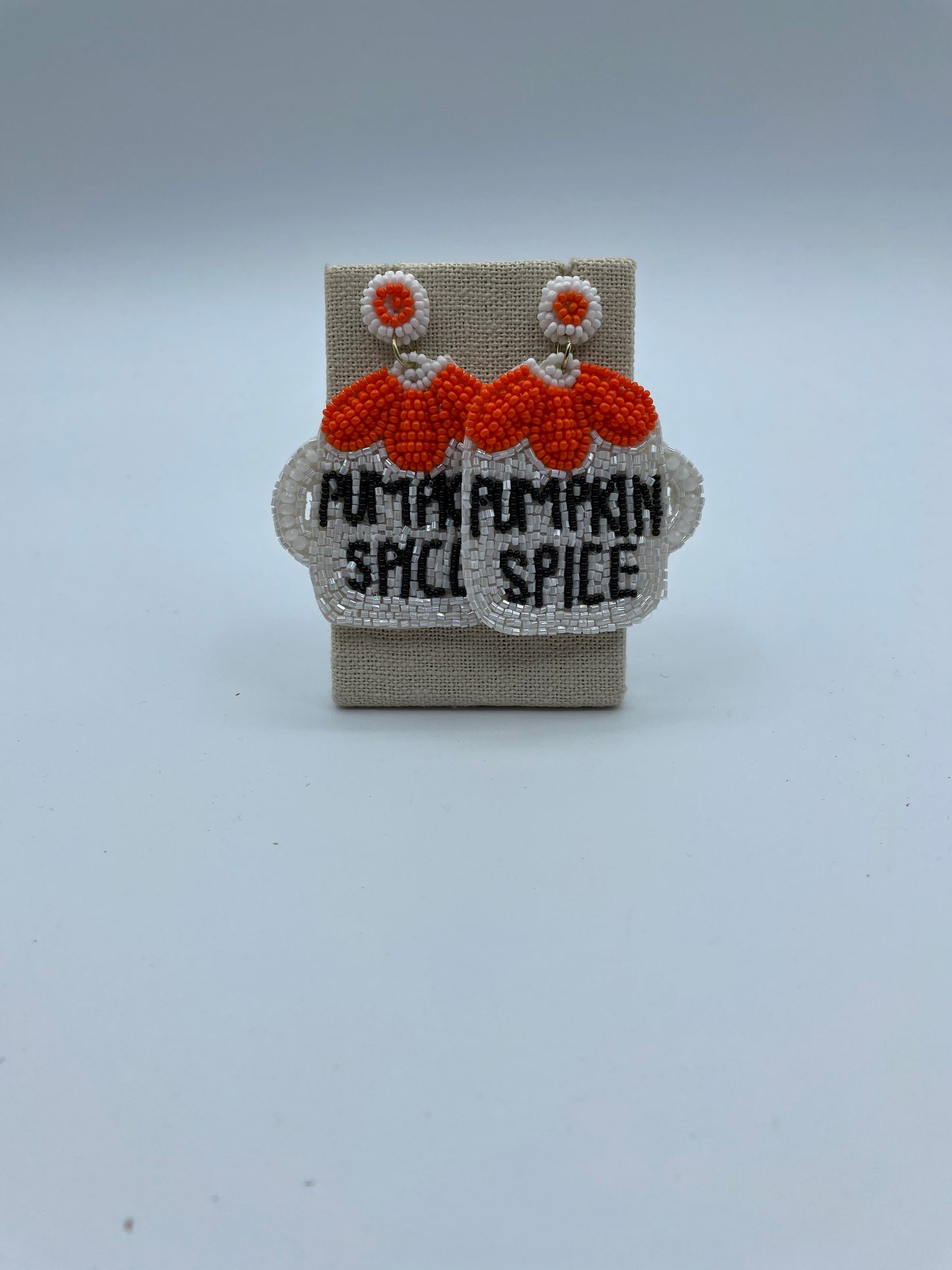 Pumpkin Spice Earrings