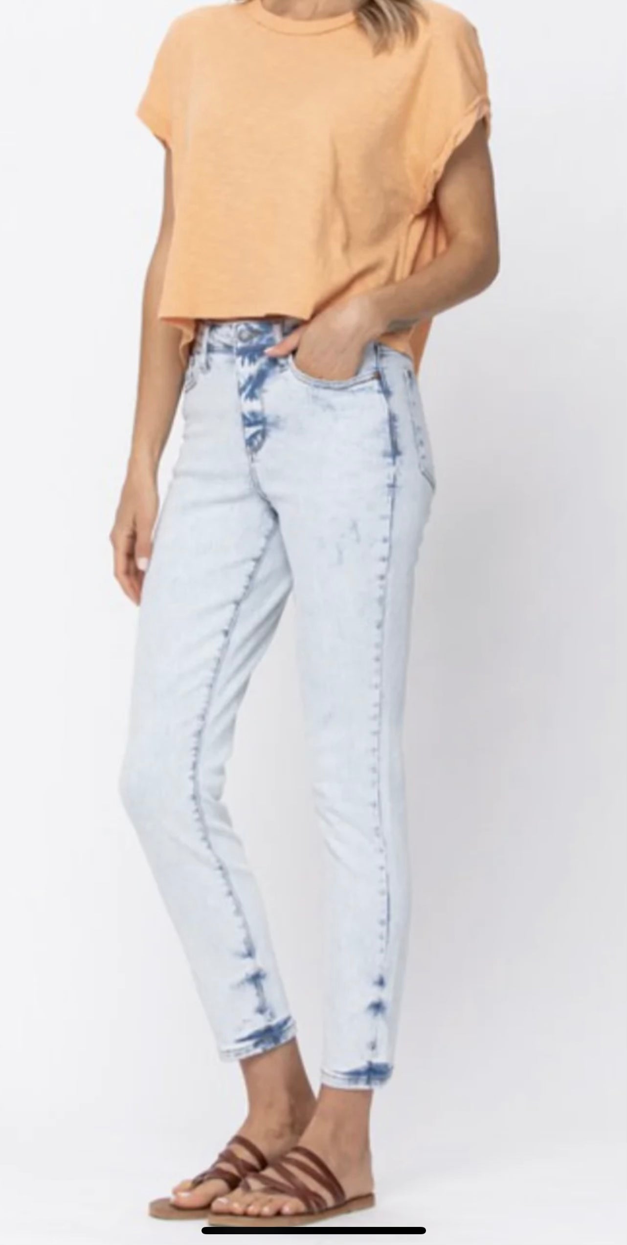 Judy Blue Slim Fit Acid Wash