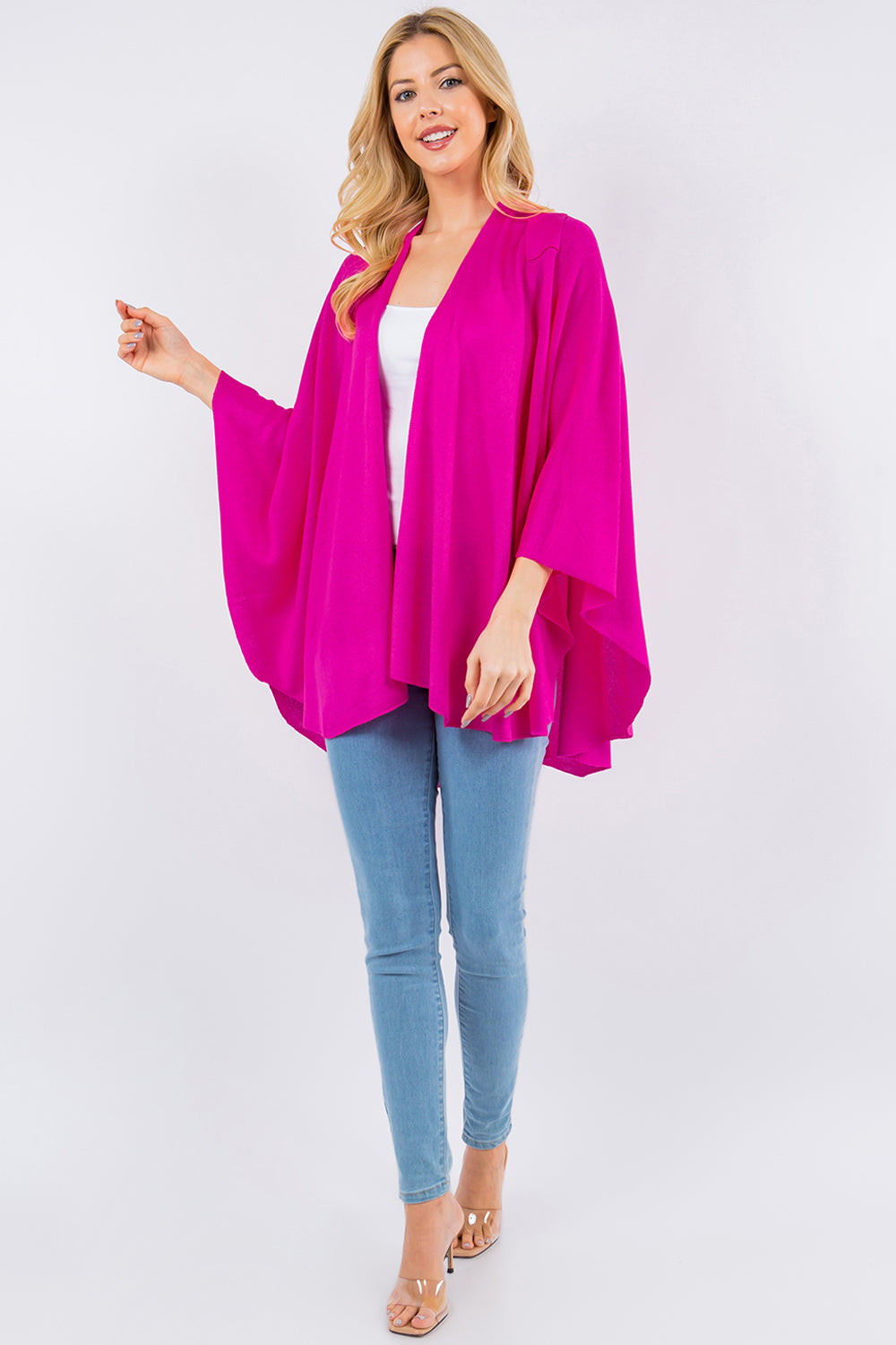 Draped Poncho