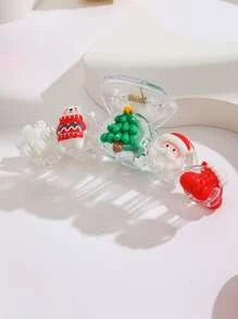 Christmas Hair Claw