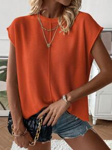 Orange Sweater Vest