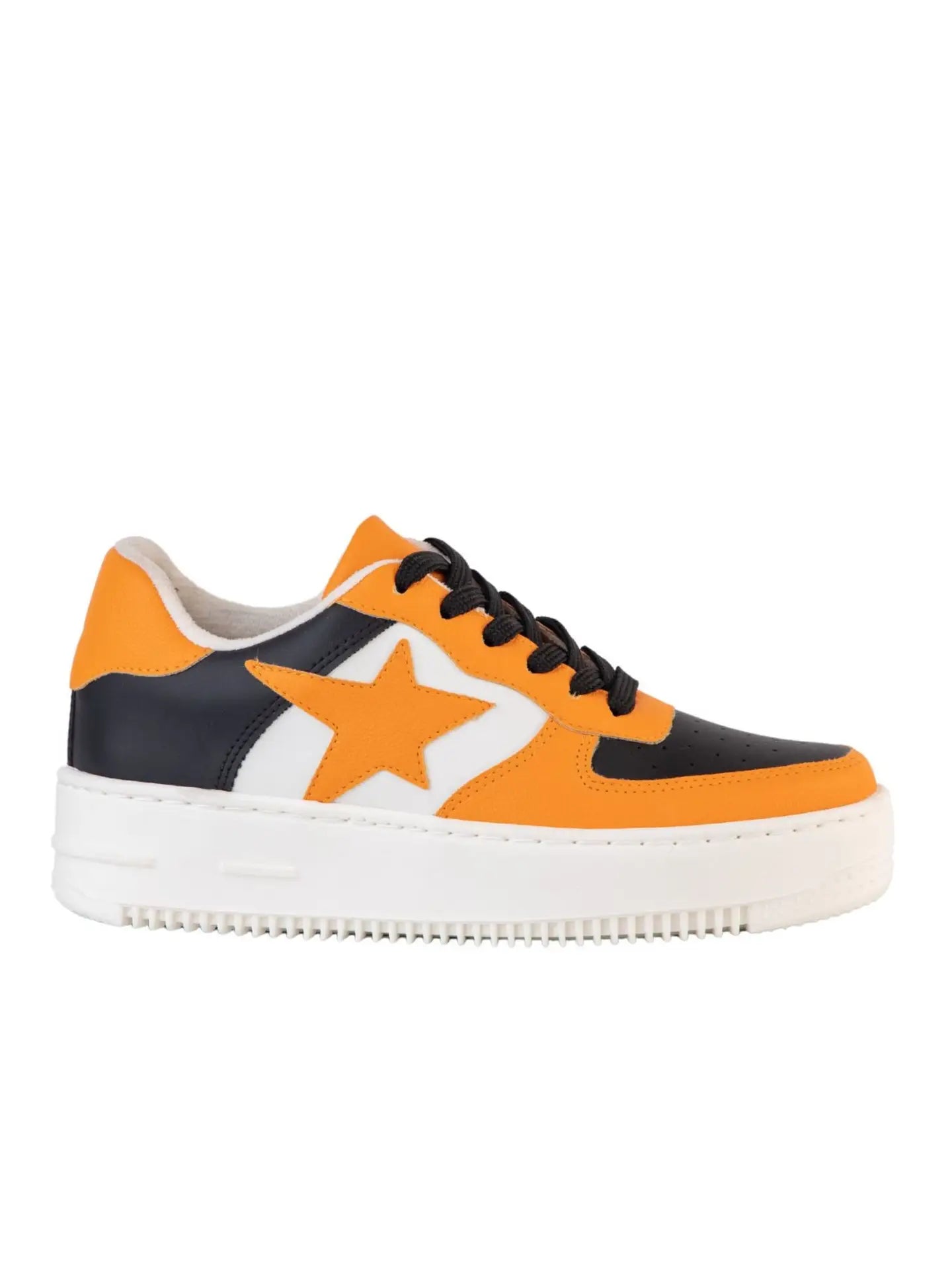 Orange and Black Game Day Sneakers