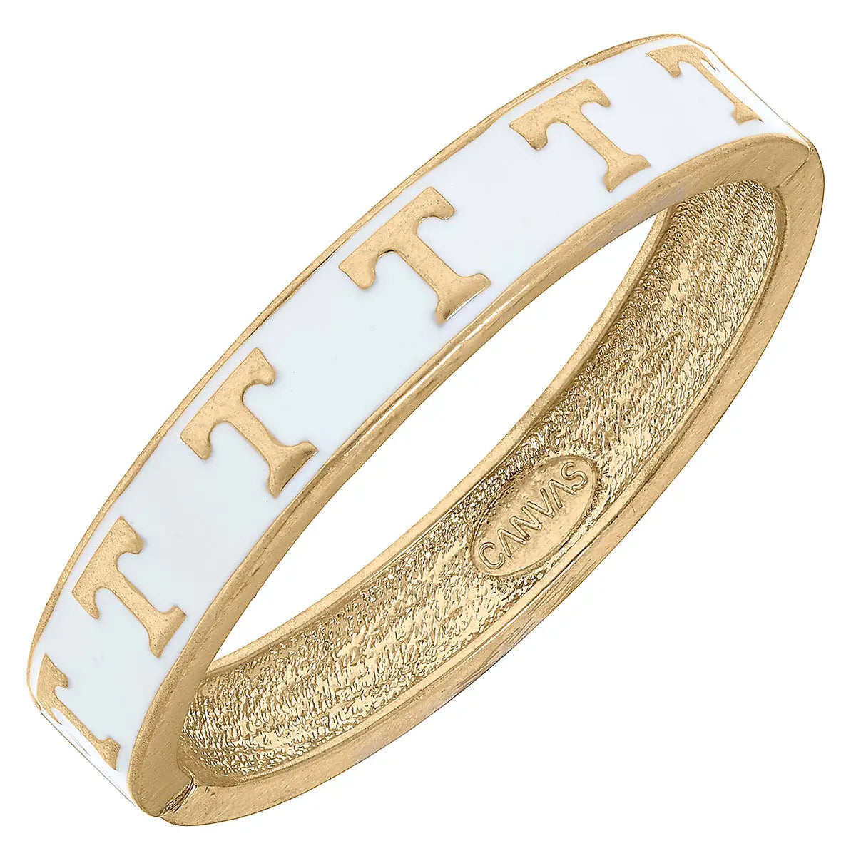 Licensed Power T Bangle White