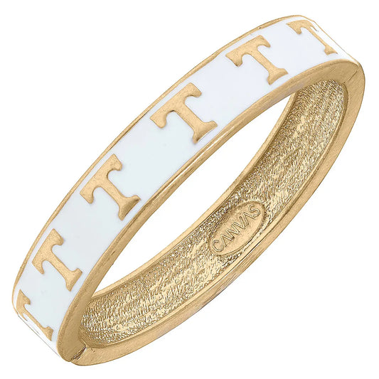Licensed Power T Bangle White
