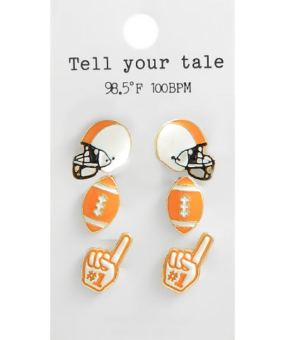 3 Pack #1 Earrings