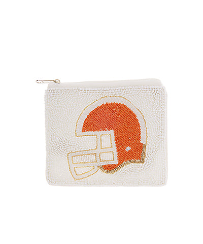 Football Helmet Coin Purse