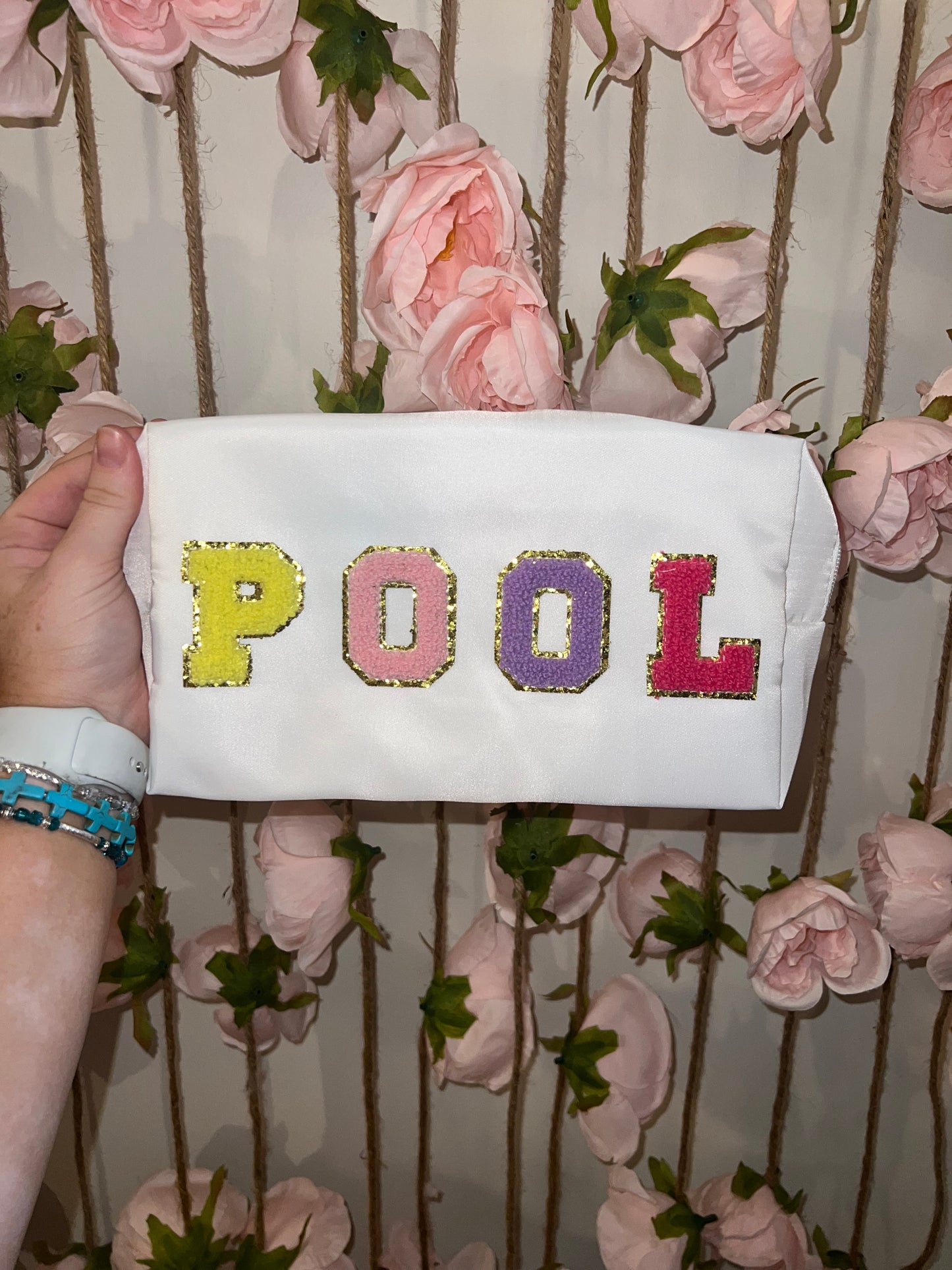 Chenille Pool Bag