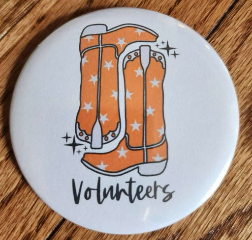 Cowboy Boots Button