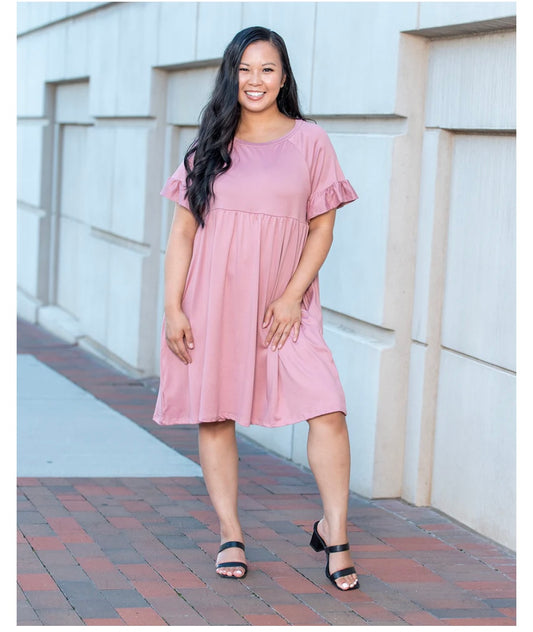 Blush Babydoll Dress
