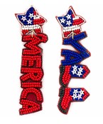 "Merica Yall" Earrings