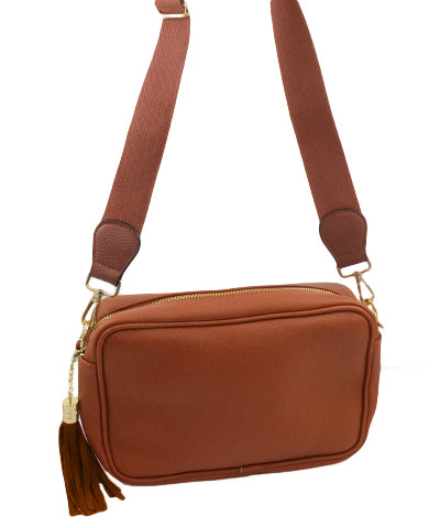 Brown Tassel Purse