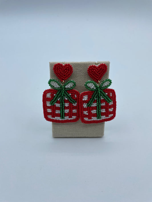 Christmas Present Earrings