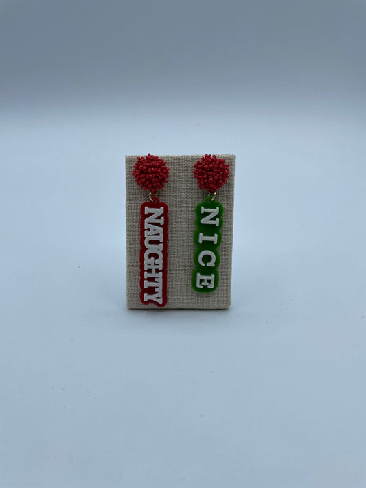 Naughty and Nice Earrings