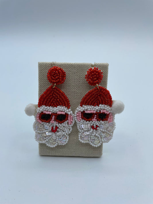 Cool Santa Earrings