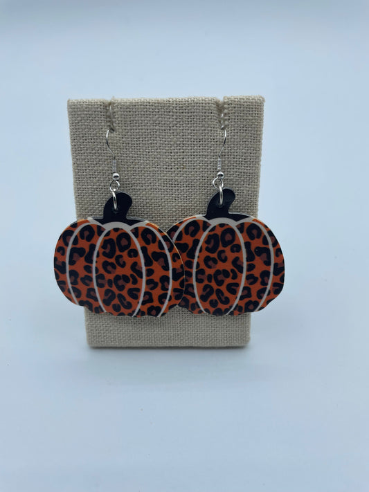 Faux Leather Pumpkins