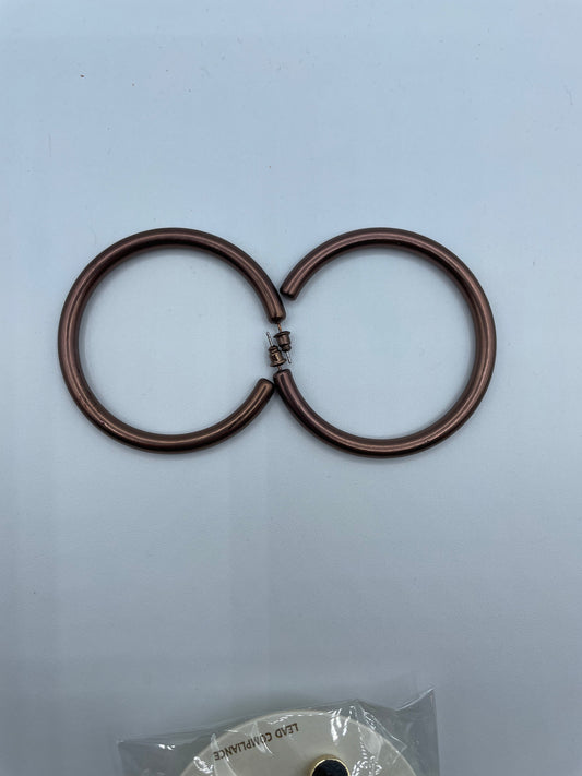 60mm Chocolate Hoops