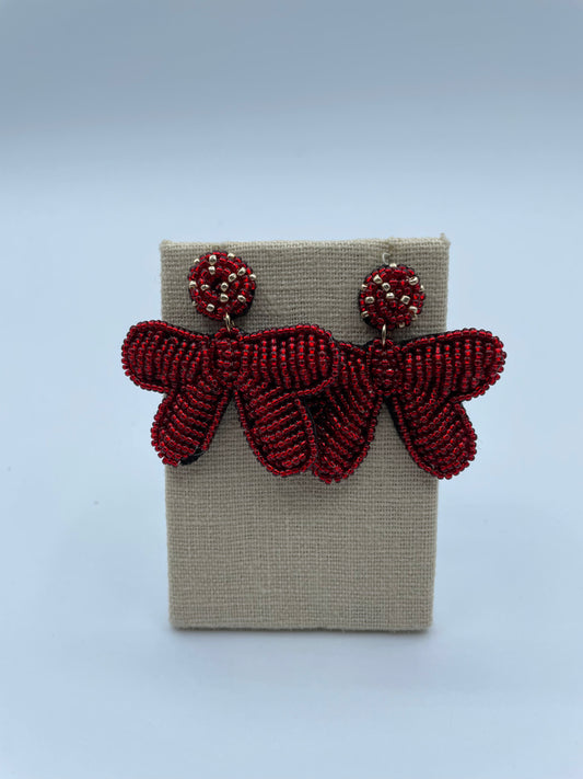 Red Christmas Bows