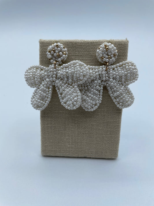 White Christmas Bows