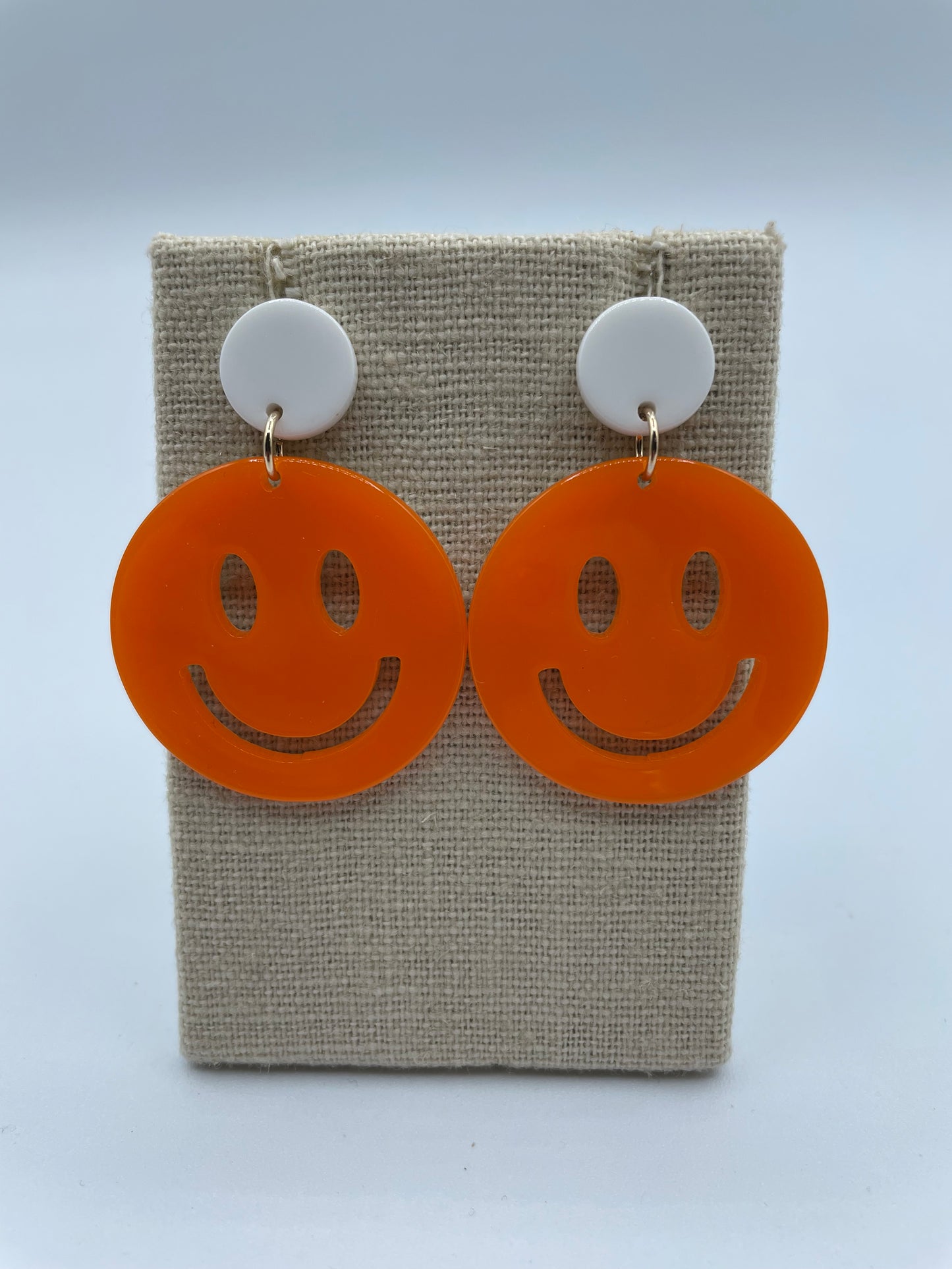 Gameday Smiley Earrings